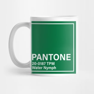 pantone 20-0187 TPM Water Nymph Mug